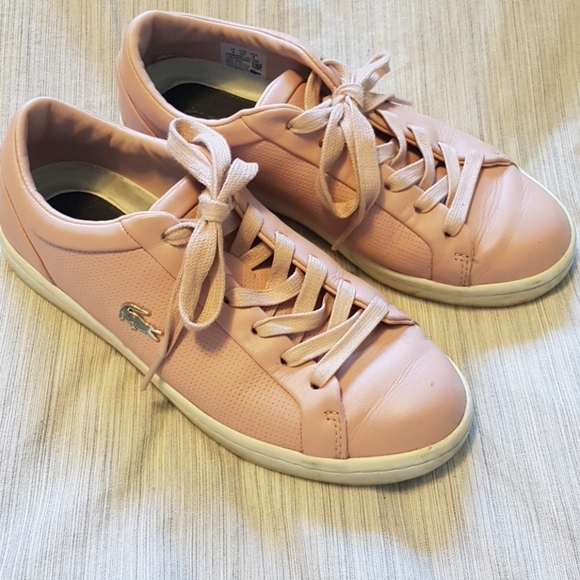 Lacoste pink leather sneakers - Picture 5 of 5